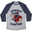 Virgin Teez  Baseball Tee Unisex Tri-Blend Baseball Tee / small / Athletic Gray / Navy PAUL GUNYAN UNISEX TRI-BLEND BASEBALL TEE