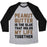 Virgin Teez  Baseball Tee Unisex Tri-Blend Baseball Tee / small / Athletic Gray / Black PEANUT BUTTER IS THE GLUE THAT HOLDS MY LIFE TOGETHER UNISEX TRI-BLEND BASEBALL TEE