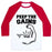 Virgin Teez  Baseball Tee Unisex Classic Baseball Tee / x-small / White/Red PEEP THE GAINS UNISEX CLASSIC BASEBALL TEE