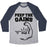 Virgin Teez  Baseball Tee Unisex Tri-Blend Baseball Tee / small / Athletic Gray / Navy PEEP THE GAINS UNISEX TRI-BLEND BASEBALL TEE