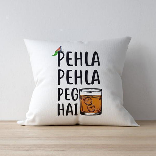 M Nidal Khan Cushion Pehla Peg Pillow/Cushion