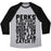 Virgin Teez  Baseball Tee Unisex Tri-Blend Baseball Tee / small / Athletic Gray / Black PERKS OF NOT HAVING A THIGH GAP UNISEX TRI-BLEND BASEBALL TEE
