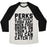 Virgin Teez  Baseball Tee Unisex Tri-Blend Baseball Tee / small / Oatmeal / Black PERKS OF NOT HAVING A THIGH GAP UNISEX TRI-BLEND BASEBALL TEE