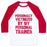 Virgin Teez  Baseball Tee Unisex Classic Baseball Tee / x-small / White/Red PERSONALLY VICTIMIZED BY MY PERSONAL TRAINER UNISEX CLASSIC BASEBALL TEE
