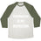 Virgin Teez  Baseball Tee Unisex Tri-Blend Baseball Tee / small / Oatmeal / Moss PERSPIRATION IS MY INSPIRATION UNISEX TRI-BLEND BASEBALL TEE