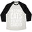 Virgin Teez  Baseball Tee Unisex Tri-Blend Baseball Tee / small / Oatmeal / Black PETTING CATS IS MY CARDIO UNISEX TRI-BLEND BASEBALL TEE