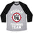 Virgin Teez  Baseball Tee Unisex Tri-Blend Baseball Tee / small / Athletic Gray / Black PICCOLO TRAINING TEAM UNISEX TRI-BLEND BASEBALL TEE