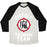 Virgin Teez  Baseball Tee Unisex Tri-Blend Baseball Tee / small / Oatmeal / Black PICCOLO TRAINING TEAM UNISEX TRI-BLEND BASEBALL TEE