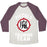 Virgin Teez  Baseball Tee Unisex Tri-Blend Baseball Tee / small / Oatmeal / Maroon PICCOLO TRAINING TEAM UNISEX TRI-BLEND BASEBALL TEE