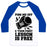 Virgin Teez  Baseball Tee Unisex Classic Baseball Tee / x-small / White/Blue PISS ME OFF & YOUR FIRST LESSON IS FREE UNISEX CLASSIC BASEBALL TEE