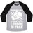 Virgin Teez  Baseball Tee Unisex Tri-Blend Baseball Tee / small / Athletic Gray / Black PISS ME OFF & YOUR FIRST LESSON IS FREE UNISEX TRI-BLEND BASEBALL TEE
