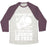 Virgin Teez  Baseball Tee Unisex Tri-Blend Baseball Tee / small / Oatmeal / Maroon PISS ME OFF & YOUR FIRST LESSON IS FREE UNISEX TRI-BLEND BASEBALL TEE