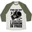 Virgin Teez  Baseball Tee Unisex Tri-Blend Baseball Tee / small / Oatmeal / Moss PISS ME OFF & YOUR FIRST LESSON IS FREE UNISEX TRI-BLEND BASEBALL TEE