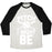 Virgin Teez  Baseball Tee Unisex Tri-Blend Baseball Tee / small / Oatmeal / Black PITCH I MIGHT BE UNISEX TRI-BLEND BASEBALL TEE