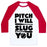 Virgin Teez  Baseball Tee Unisex Classic Baseball Tee / x-small / White/Red PITCH I WILL SLUG YOU UNISEX CLASSIC BASEBALL TEE