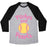 Virgin Teez  Baseball Tee Unisex Tri-Blend Baseball Tee / small / Athletic Gray / Black PITCHES AND PEARLS UNISEX TRI-BLEND BASEBALL TEE