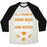 Virgin Teez  Baseball Tee Unisex Tri-Blend Baseball Tee / small / Oatmeal / Black PIZZA, BEER, CUDDLING, AND BASKETBALL UNISEX TRI-BLEND BASEBALL TEE