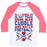 Virgin Teez  Baseball Tee Unisex Classic Baseball Tee / x-small / White/Neon Pink PIZZA, BEER, CUDDLING, AND FOOTBALL UNISEX CLASSIC BASEBALL TEE