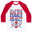Virgin Teez  Baseball Tee Unisex Classic Baseball Tee / x-small / White/Red PIZZA, BEER, CUDDLING, AND FOOTBALL UNISEX CLASSIC BASEBALL TEE