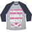Virgin Teez  Baseball Tee Unisex Tri-Blend Baseball Tee / small / Athletic Gray / Navy PIZZA, BEER, CUDDLING, AND HOCKEY UNISEX TRI-BLEND BASEBALL TEE