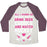 Virgin Teez  Baseball Tee Unisex Tri-Blend Baseball Tee / small / Oatmeal / Maroon PIZZA, BEER, CUDDLING, AND HOCKEY UNISEX TRI-BLEND BASEBALL TEE