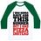 Virgin Teez  Baseball Tee Unisex Classic Baseball Tee / x-small / White/Dark Green PIZZA BODY FOR THE SUMMER UNISEX CLASSIC BASEBALL TEE
