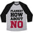 Virgin Teez  Baseball Tee Unisex Tri-Blend Baseball Tee / small / Athletic Gray / Black PLANKS? HOW ABOUT NO UNISEX TRI-BLEND BASEBALL TEE