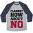 Virgin Teez  Baseball Tee Unisex Tri-Blend Baseball Tee / small / Athletic Gray / Navy PLANKS? HOW ABOUT NO UNISEX TRI-BLEND BASEBALL TEE