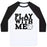 Virgin Teez  Baseball Tee Unisex Classic Baseball Tee / x-small / White/Black PLAY TOGETHER UNISEX CLASSIC BASEBALL TEE