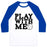 Virgin Teez  Baseball Tee Unisex Classic Baseball Tee / x-small / White/Blue PLAY TOGETHER UNISEX CLASSIC BASEBALL TEE