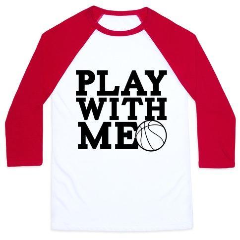 Virgin Teez  Baseball Tee Unisex Classic Baseball Tee / x-small / White/Red PLAY TOGETHER UNISEX CLASSIC BASEBALL TEE