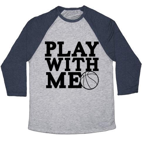 Virgin Teez  Baseball Tee Unisex Tri-Blend Baseball Tee / small / Athletic Gray / Navy PLAY TOGETHER UNISEX TRI-BLEND BASEBALL TEE