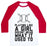 Virgin Teez  Baseball Tee Unisex Classic Baseball Tee / x-small / White/Red PLAYING LIKE A GIRL DOESN'T MEAN WHAT IT USED TO UNISEX CLASSIC BASEBALL TEE