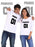 HUM TUM T-SHIRT Prince and Princess Couple Full Sleeves White