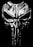 M Nidal Khan T-SHIRT Punisher Black T-shirt