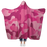 Pink Hooded Blanket