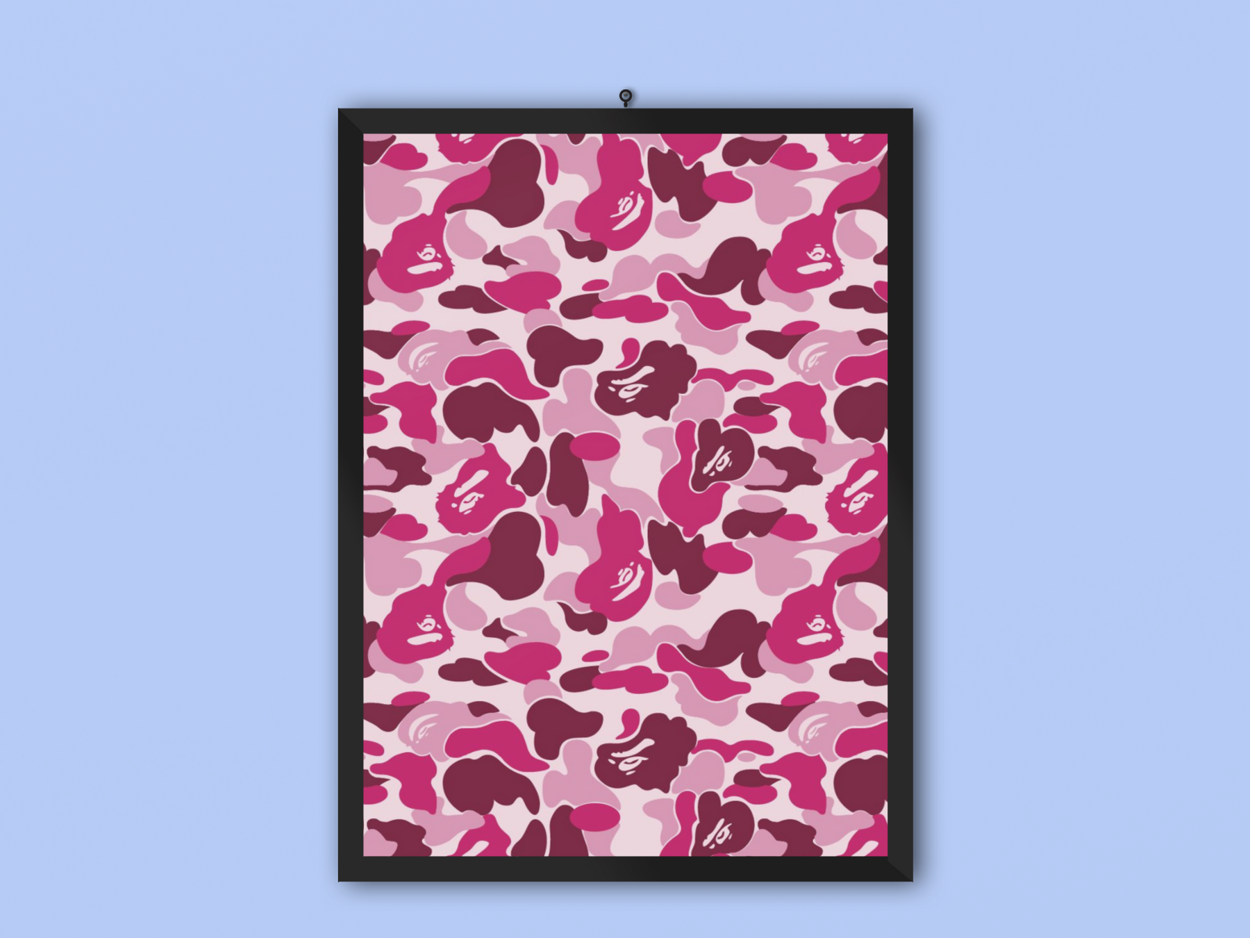 Alpine Pink Pattern Frame