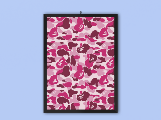 Alpine Pink Pattern Frame