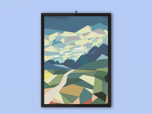 Alpine Scenry Frame