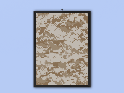 Army Camofludge Frame