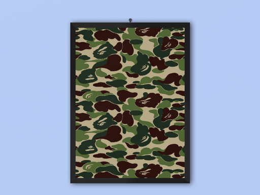 Army Dots Pattern Frame