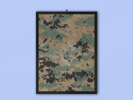 Army Uniform Camofludge Frame