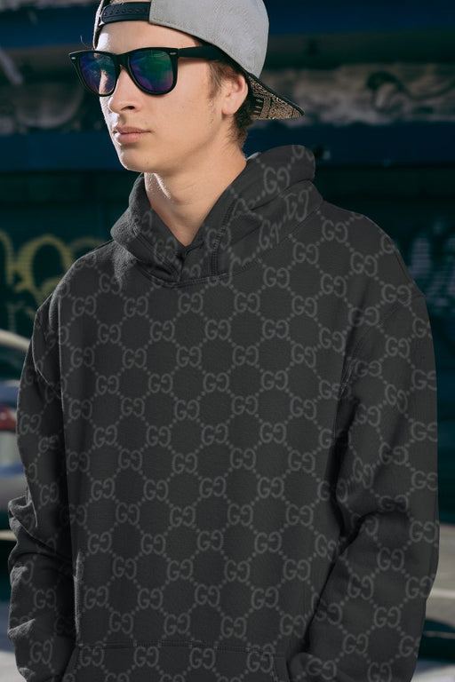 Awe Pattern Men Sublimation Hoodie
