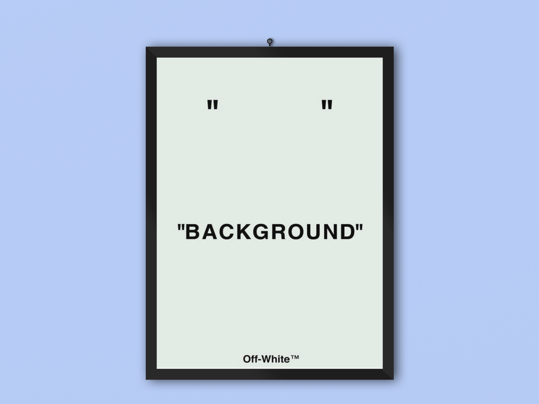 Background Off-white Frame