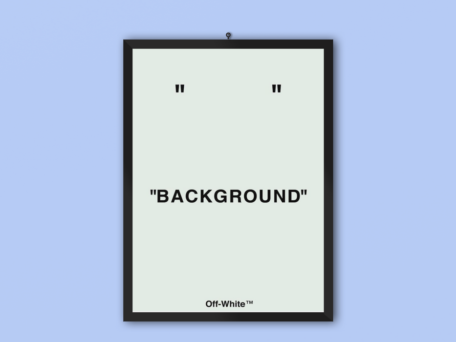 Background Off-white Frame