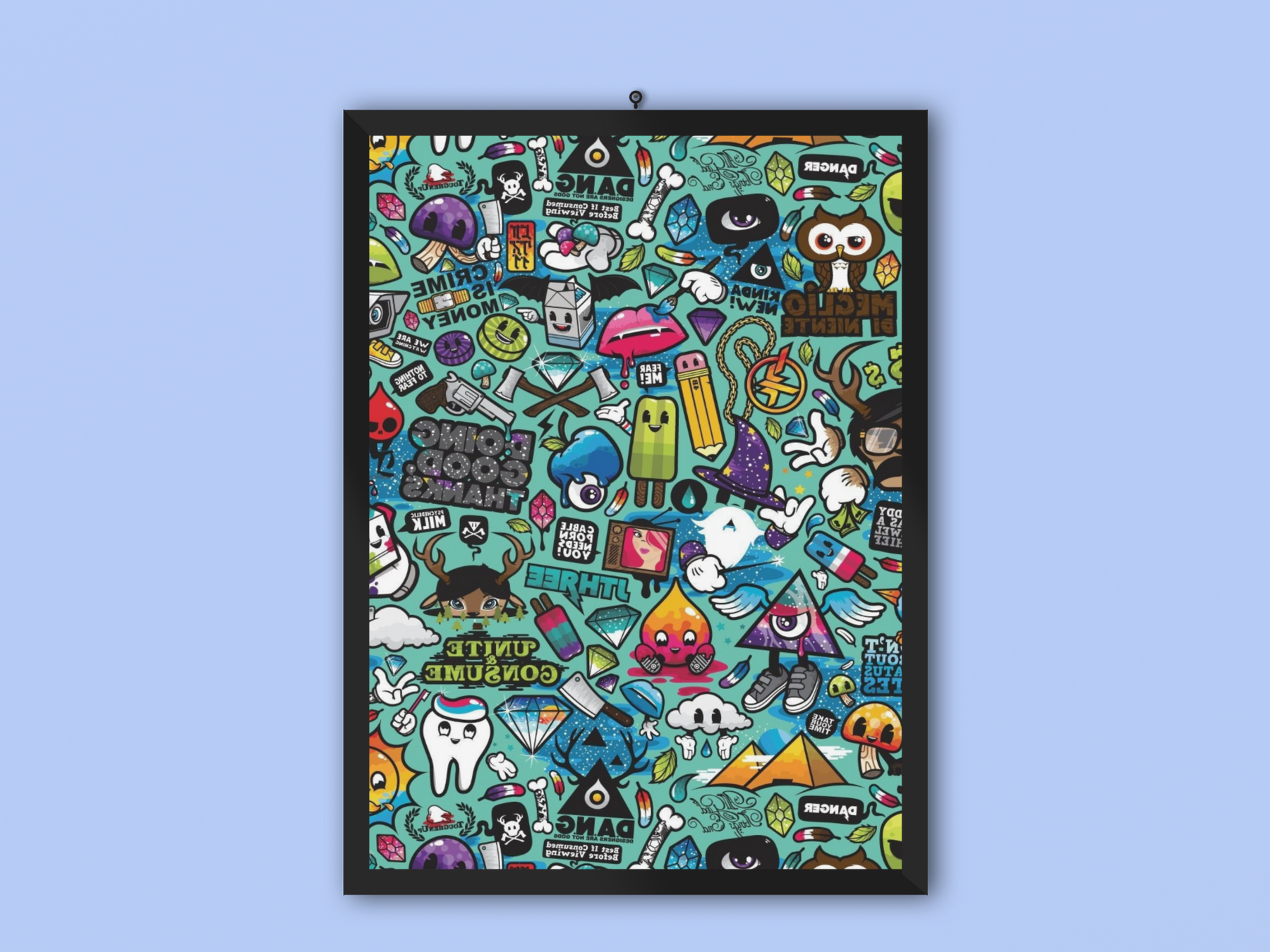 Blood Sweat Cartton Frame