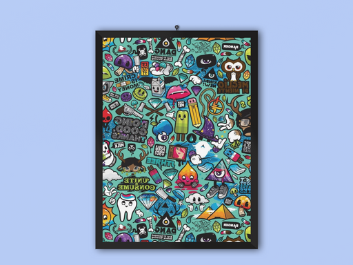 Blood Sweat Cartton Frame