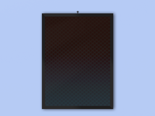 Blue Brand pattern Frame