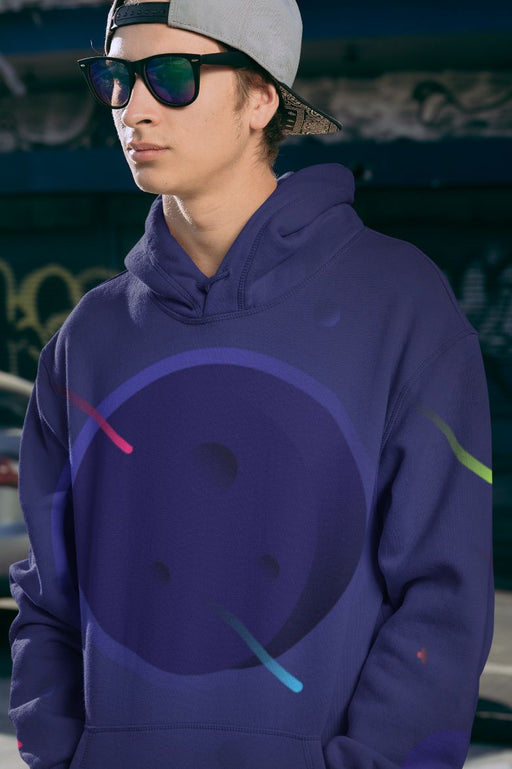 Blue Galaxy Men Sublimation Hoodie