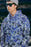 Blue Leafs (1) Men Sublimation Hoodie
